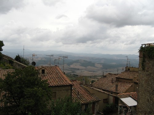 Blick aus Volterra